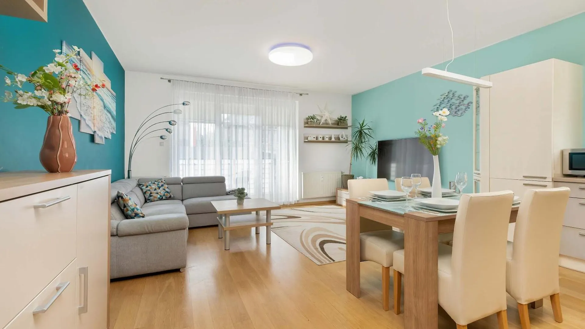 Sunny Apartment Parking Close To The Ergo Arena By Noclegi Renters Sopot Poland